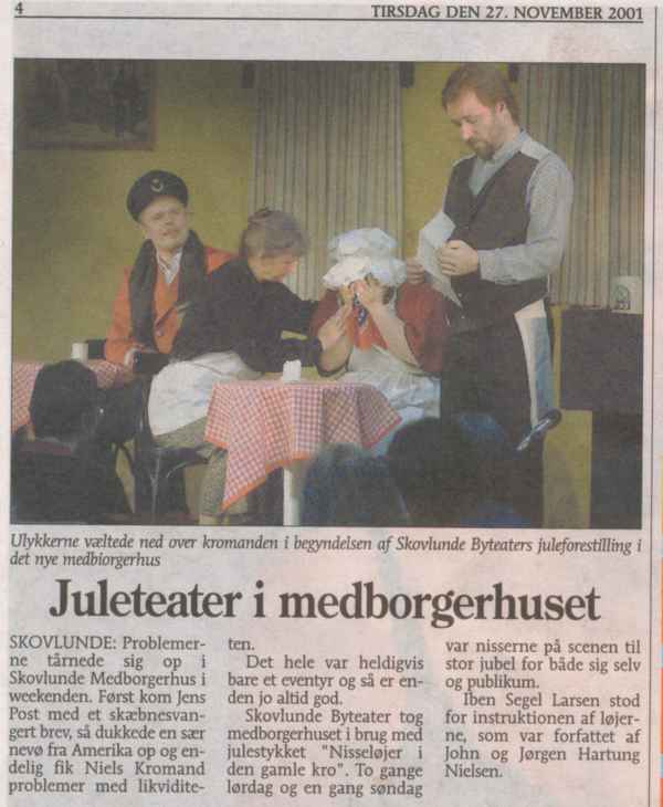 Omtale af julestykket