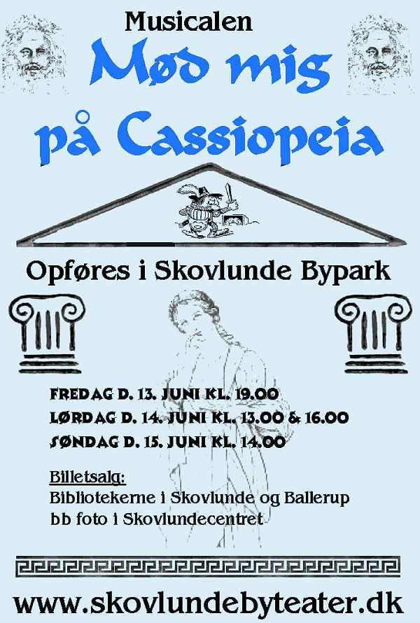 Plakat til sommerstykke 2003