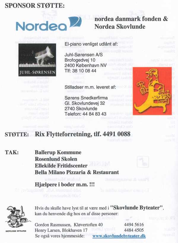 Program side 4 for 'M�d mig p� Cassiopeia', 2004