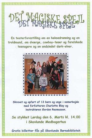 Plakat for forestillingen