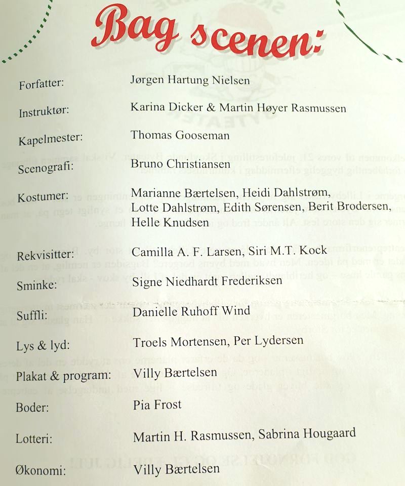 medvirkende