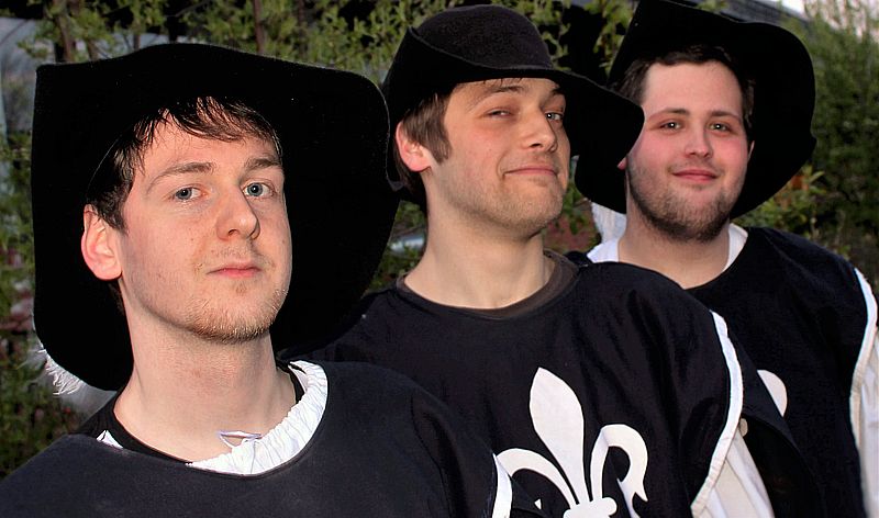 Henrik, Anders og Martin