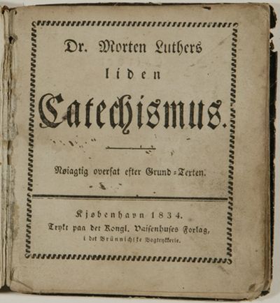 Katekismus bog forside