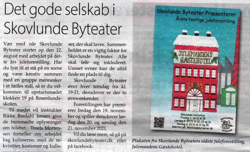 Ballerup Bladet, augost