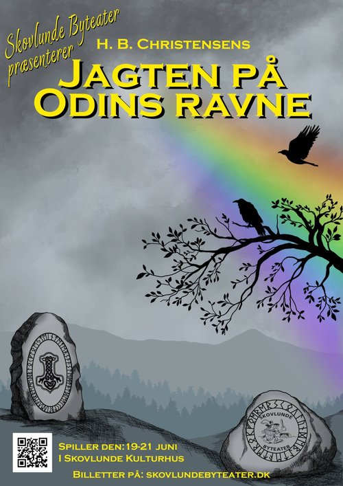 plakat for Jagten p&aring; Odins ravne