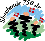 Logo for Skovlundes 750 &aring;r i 1999