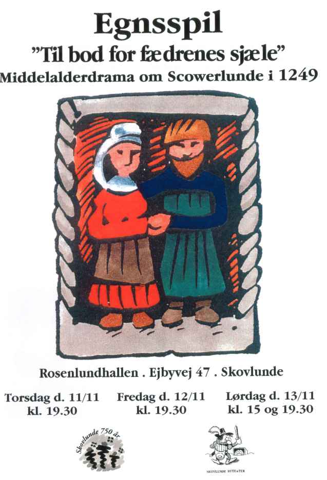 Ulla de Freys plakat til egnsspillet