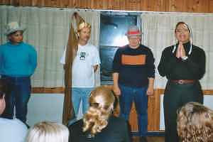 Teatersport - hatte skaber folk
